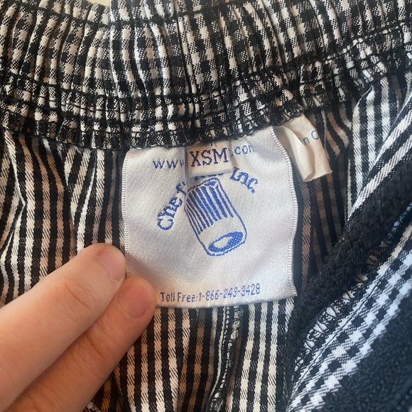 gingham high waisted trousers - Picture 4 of 7